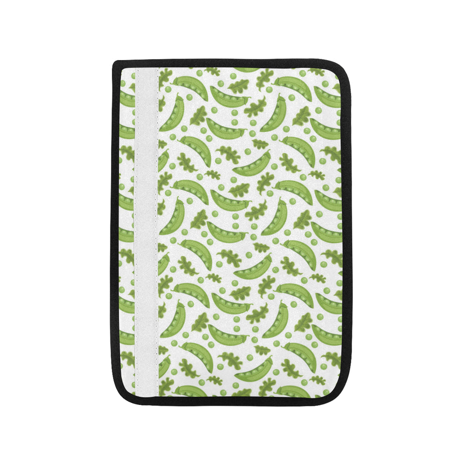 Green Peas Pattern Print Design 02 Car Seat Belt Cover