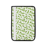 Green Peas Pattern Print Design 02 Car Seat Belt Cover