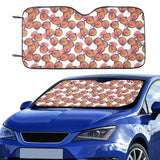 Sun Glasses Pattern Print Design 01 Car Sun Shade