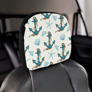 Anchor Shell Starfish Pattern Car Headrest Cover