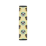 Pug Head Pattern Car Seat Belt Cover