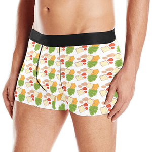 Sandwich Pattern Print Design 02 Men's All Over Print Boxer Briefs Men's Underwear