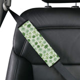 Canabis Marijuana Weed Pattern Print Design 02 Car Seat Belt Cover