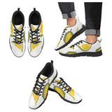 Durian Pattern Men's Sneakers Black