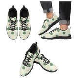 Durian Pattern Theme Men's Sneakers Black