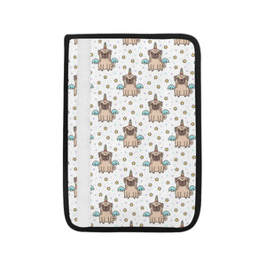 Unicorn Pug Pattern Car Seat Belt Cover