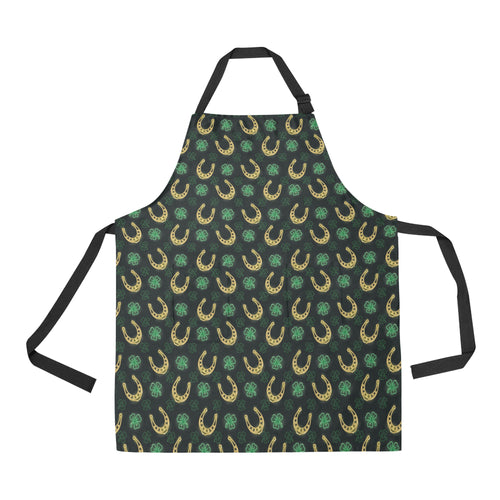 Horseshoes Pattern Print Design 04 Adjustable Apron