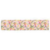 Hummingbird Pattern Print Design 03 Table Runner