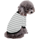 Engine Piston Pattern Print Design 03 All Over Print Pet Dog Round Neck Fuzzy Shirt