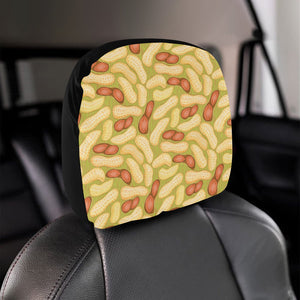 Peanut Pattern Theme Car Headrest Cover