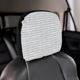 Brick Printed Pattern Print Design 05 Car Headrest Cover