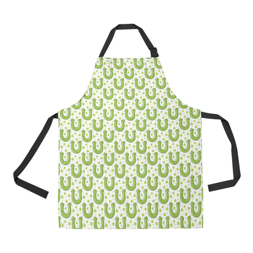 Horseshoes Pattern Print Design 02 Adjustable Apron