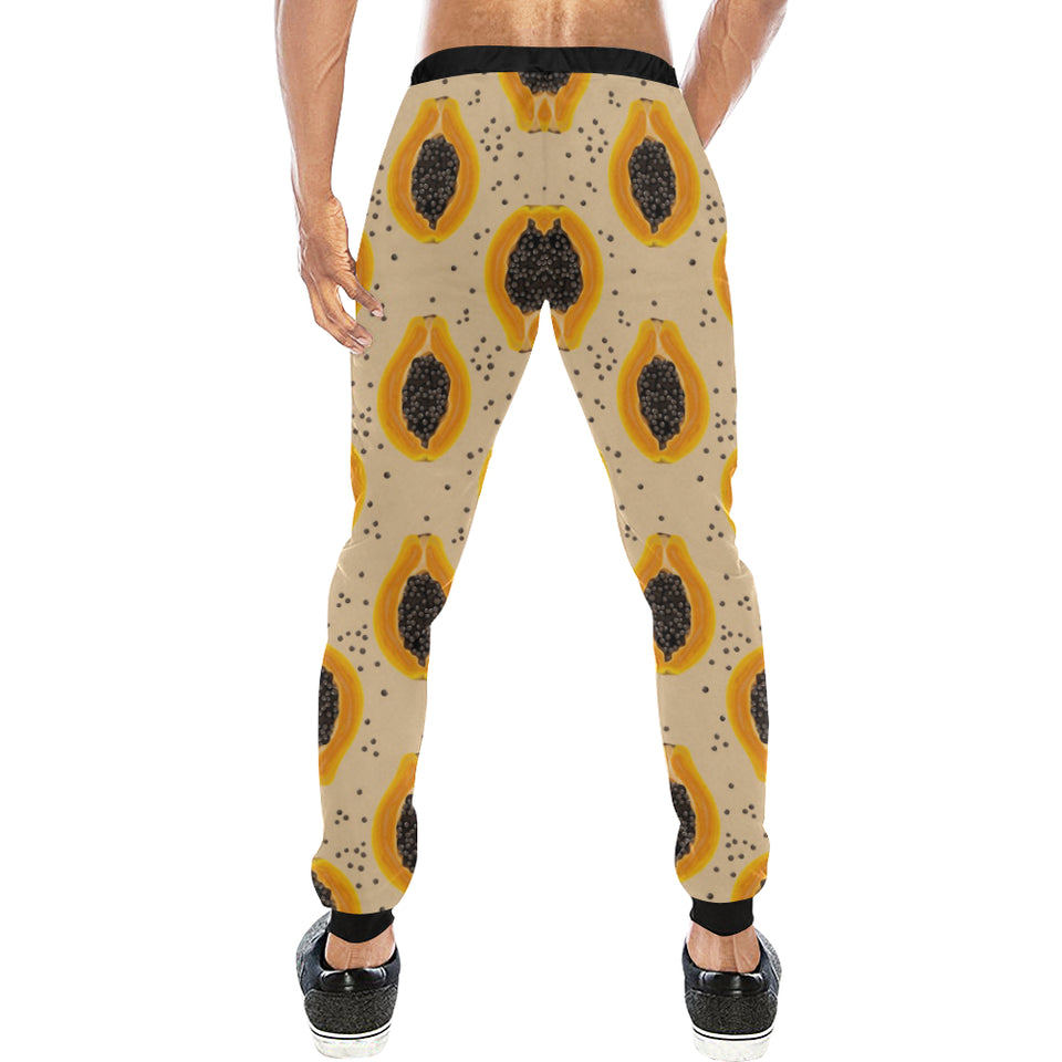 Papaya Pattern Unisex Casual Sweatpants