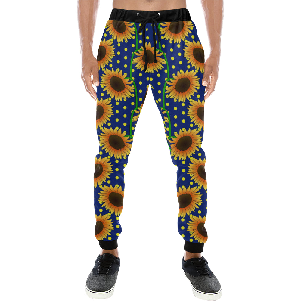 Sunflower Pokka Dot Pattern Unisex Casual Sweatpants