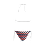 USA Star Pattern Background Sexy Bikinis Two-Pieces Swimsuits