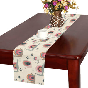 Snail Pattern Print Design 04 Table Runner