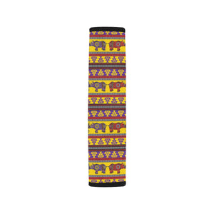 Rhino African Afro Dashiki Adinkra Kente Ethnic Mo Car Seat Belt Cover