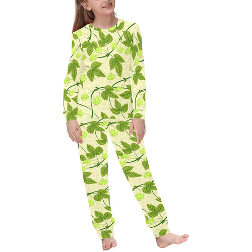 Hop Theme Pattern Kids' Boys' Girls' All Over Print Pajama Set