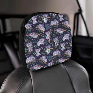 Koala Pattern Car Headrest Cover