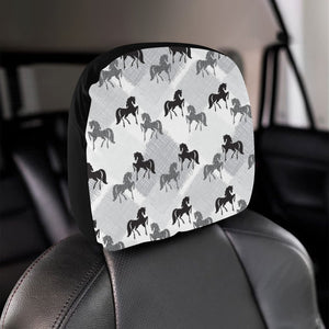 Horse Pattern Car Headrest Cover