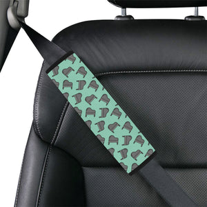 Piano Pattern Print Design 04 Car Seat Belt Cover