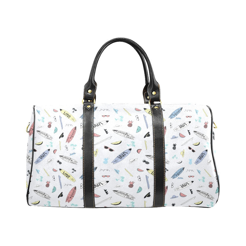 Surfboard Pattern Print Design 01 Travel Bag