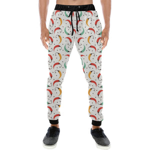 Red Green Yellow Chili Pattern Unisex Casual Sweatpants