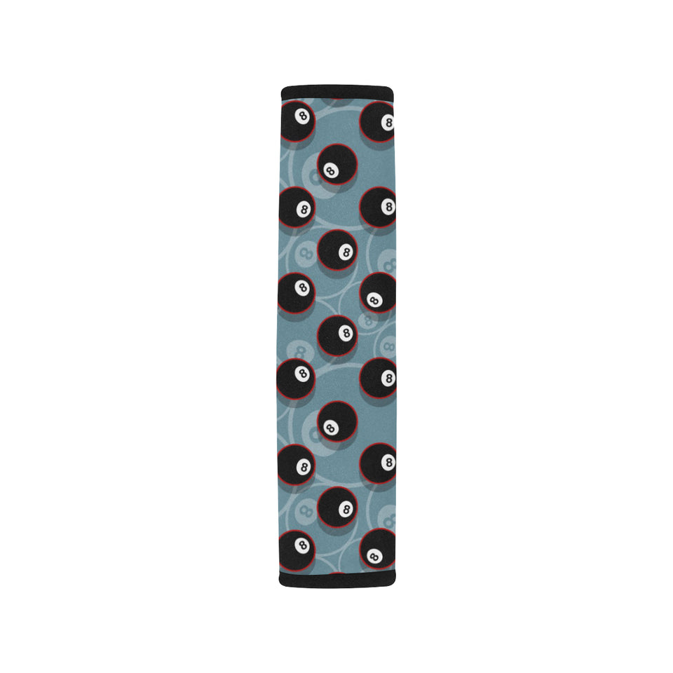 Billiard Ball Pattern Print Design 01 Car Seat Belt Cover