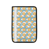 Lion Pattern Print Design 05 Car Seat Belt Cover