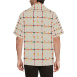 Golden Retriever Pattern Print Design 01 Men's All Over Print Hawaiian Shirt (Model T58)
