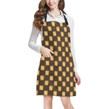 Bread Toast Pattern Print Design 01 Adjustable Apron