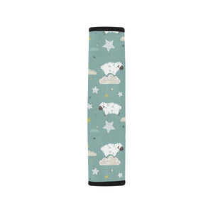 Sheep Sweet Dream Pattern Car Seat Belt Cover