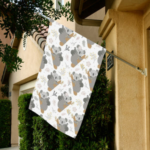 Koala Mom and Baby Pattern House Flag Garden Flag