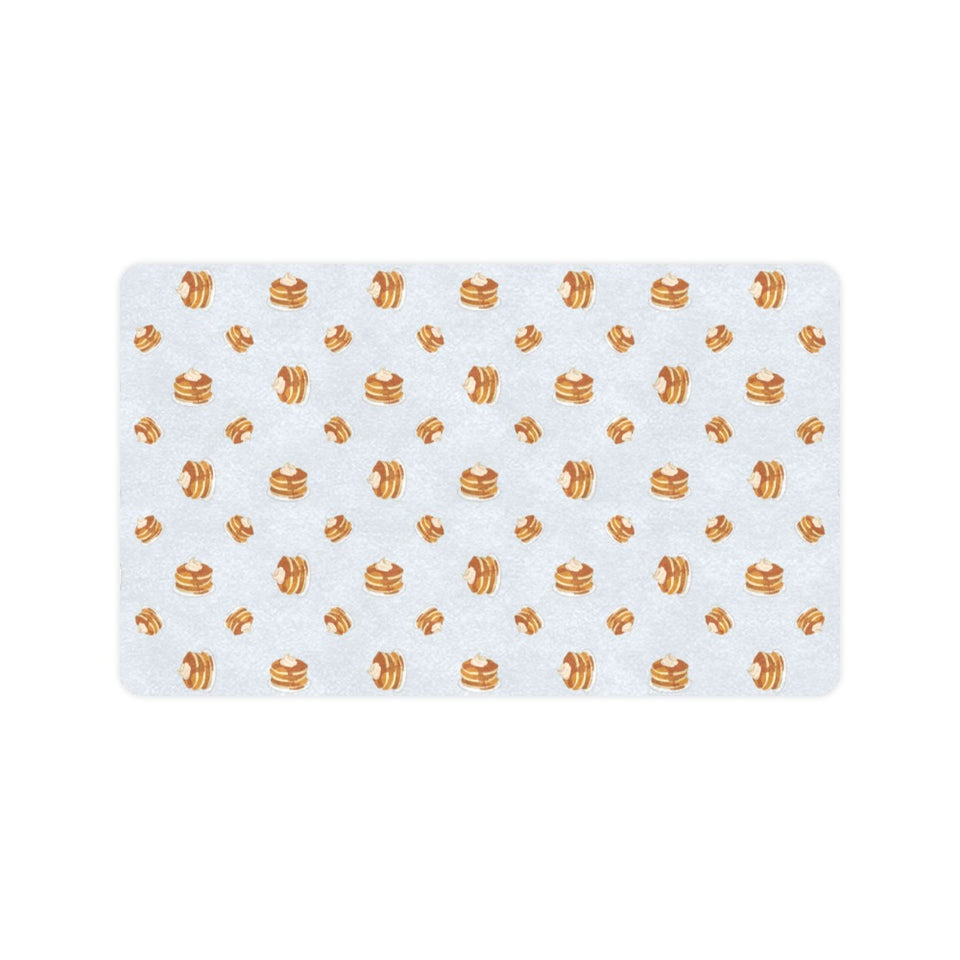 Pancake Pattern Print Design 03 Doormat