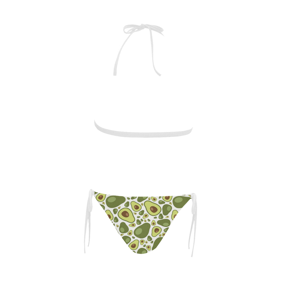 Avocado Pattern Sexy Bikinis Two-Pieces Swimsuits