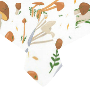 Mushroom Pattern Theme Tablecloth