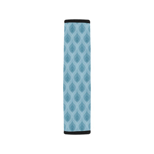 Blue Flame Fire Pattern Car Seat Belt Cover