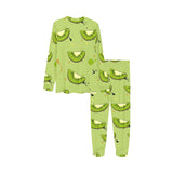 Kiwi Pattern Background Kids' Boys' Girls' All Over Print Pajama Set