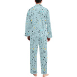 Greyhound Pattern Print Design 03 Men's Long Pajama Set