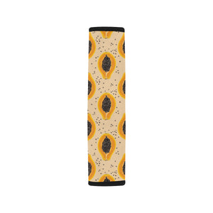 Papaya Pattern Car Seat Belt Cover