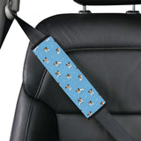 Jack Russel Pattern Print Design 04 Car Seat Belt Cover