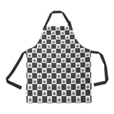 Canabis Marijuana Weed Pattern Print Design 04 Adjustable Apron