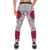 Sliced Dragon Fruit Pattern Unisex Casual Sweatpants