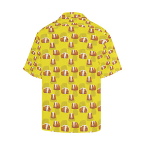 Guinea Pig Pattern Print Design 05 Men's All Over Print Hawaiian Shirt (Model T58)