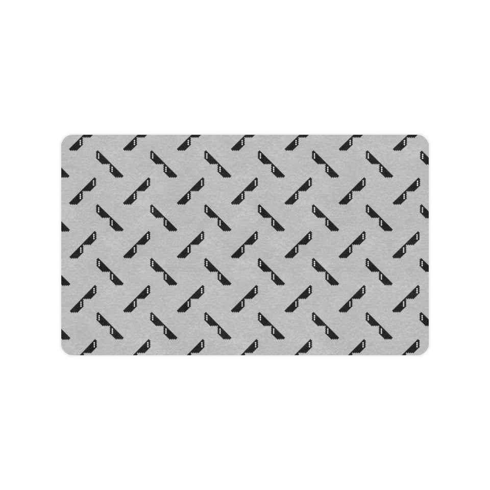 Sun Glasses Pattern Print Design 05 Doormat