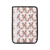 Pig Pattern Print Design 04 Car Seat Belt Cover