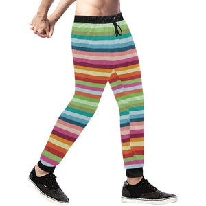 Rainbow Pattern Unisex Casual Sweatpants