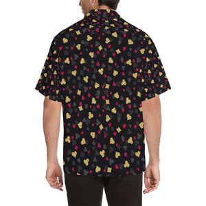 Casino Cards Suits Pattern Print Design 01 Men's All Over Print Hawaiian Shirt (Model T58)