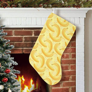 Banana Pattern Christmas Stocking