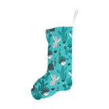 Green Cactus Pattern Christmas Stocking